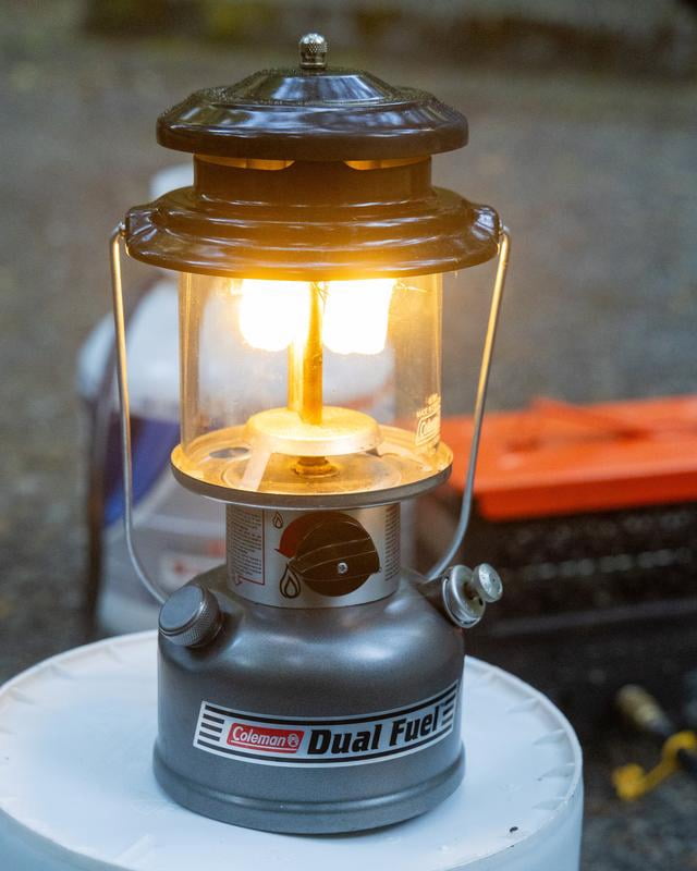 Coleman, Lantern, 700 Lumens, Dual Fuel, with Storage Case