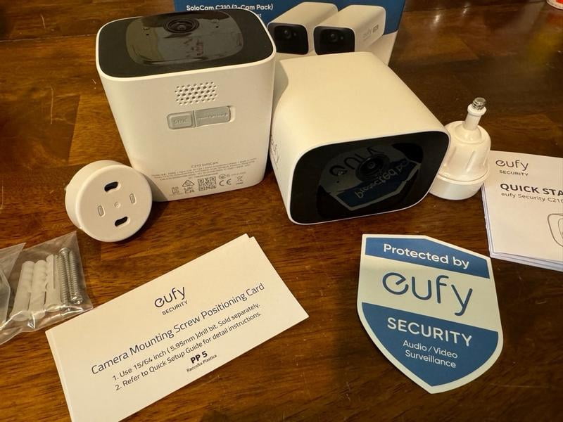 Customer reviews for eufy SoloCam C210 (2-Pack) Wireless 2K