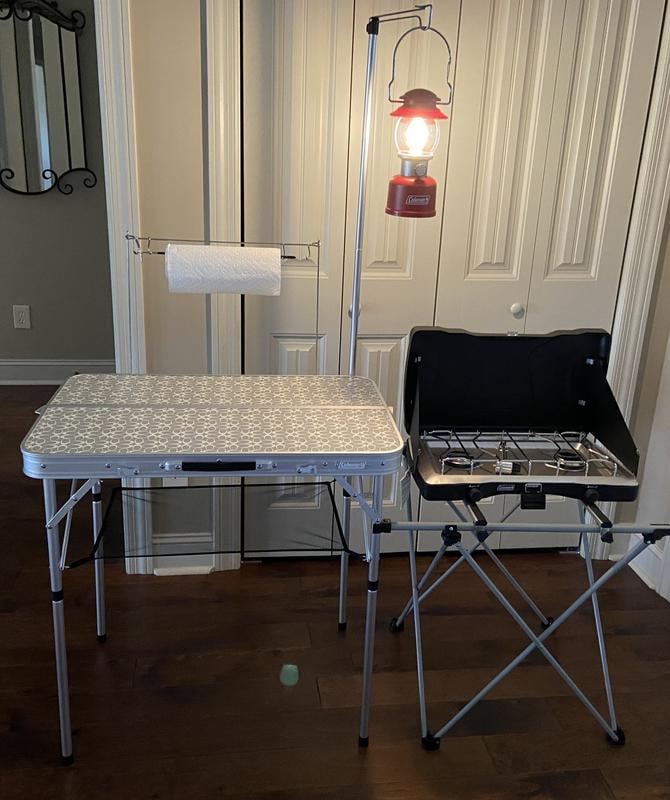 新品未使用Coleman Compact Kitchen Table Coleman Pack-Away Folding Camp Kitchen - Walmart.com