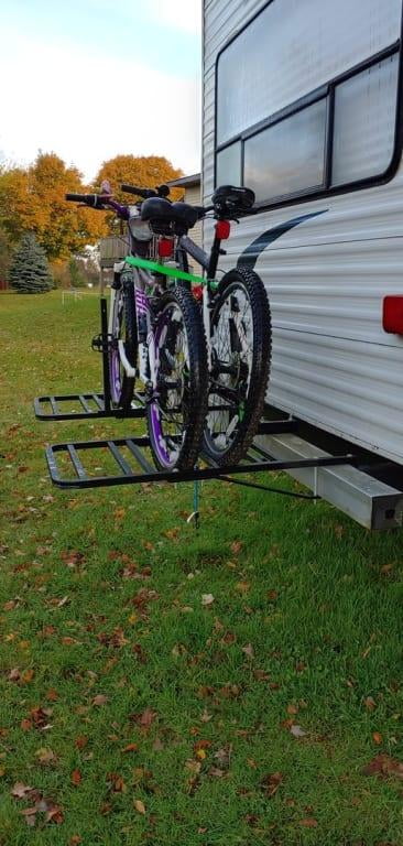 caravan bicycle rack