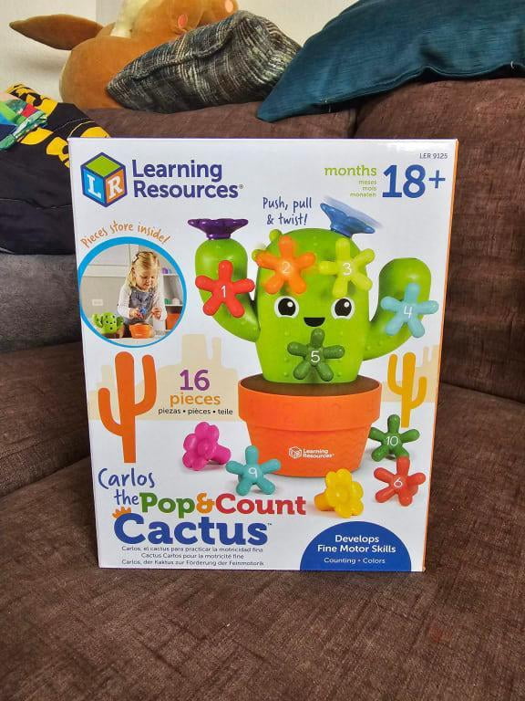 Learning Resources Carlos the Pop & Count Cactus - Toddler Learning , Age  18 Months - Walmart.com