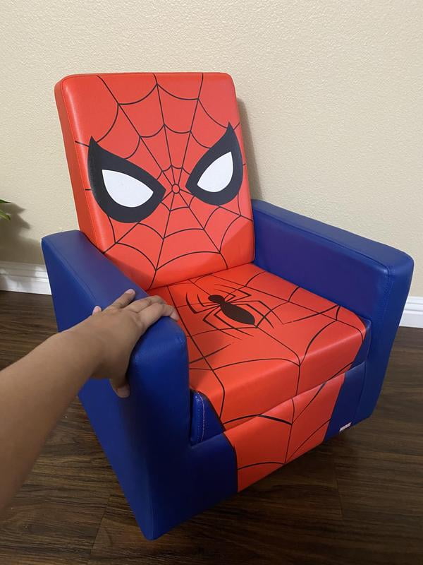 Spider Man High Back Upholstered Chair by Delta Children