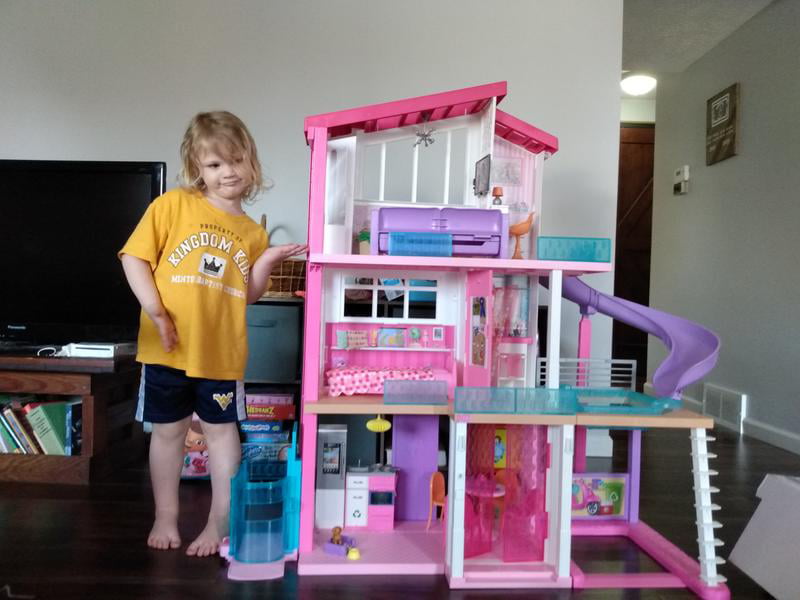 Barbie DreamHouse Dollhouse with 70+ Accessories, Working Elevator