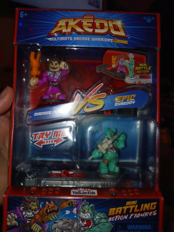 Akedo - Ultimate Arcade Warriors Versus Pack Mini Battling