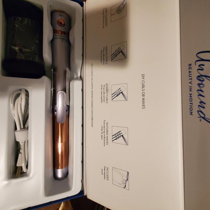 unbound curling iron walmart