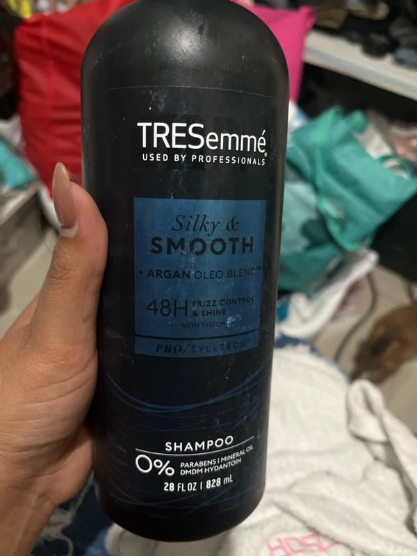 Tresemme Silky, Smooth Frizz Control Shampoo with Argan Oil, Rich