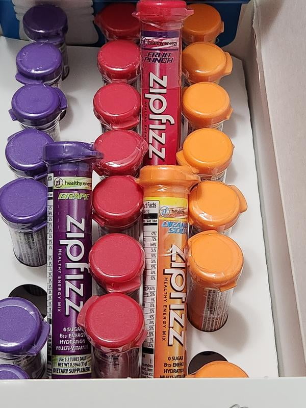 Zipfizz Energy Multi-Vitamin Hydration Drink Mix, Combo Pack, 30