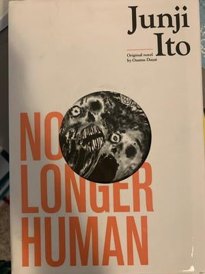 Junji Ito's No Longer Human Manga Book, Hardcover Edition
