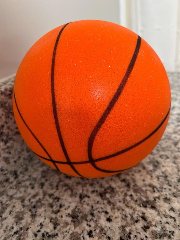 Supreme Silent Hoops Indoor Mini Basketball, Size 3, Premium Foam