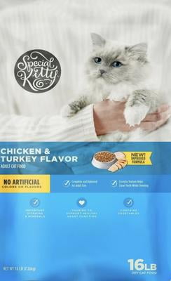 Special Kitty Complete Nutrition Premium Cat Food, 16 lb - Walmart.com