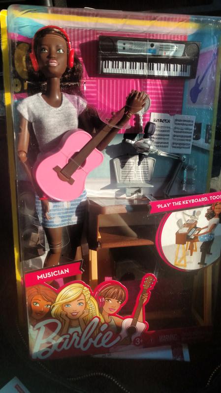 Barbie musician doll & playset brunette hotsell