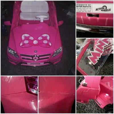walmart minnie mouse mercedes benz
