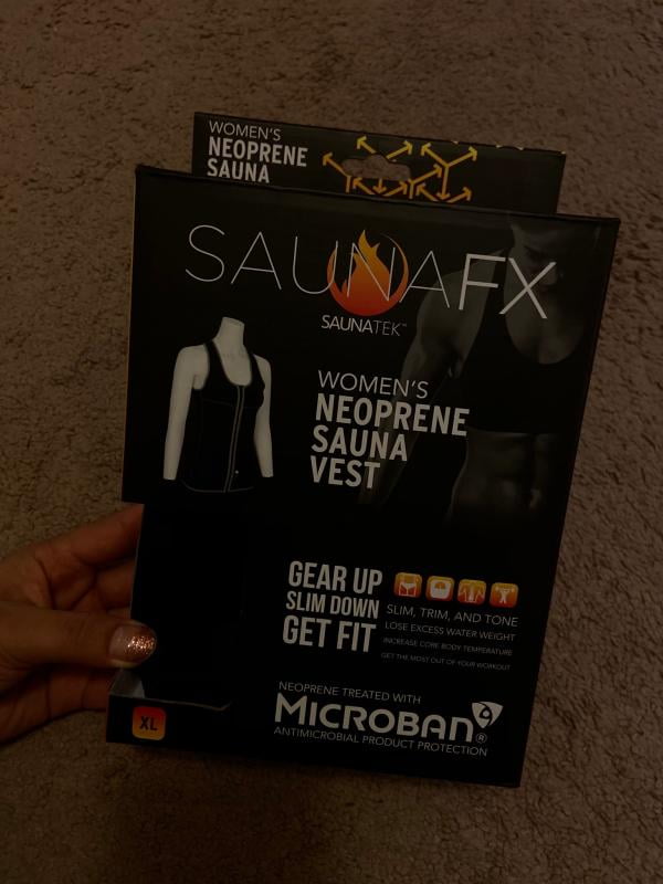 saunafx women's sauna vest