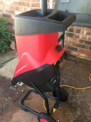 PowerSmart PS10 15 Amp 120V Corded Electric Wood Chipper, Shredder