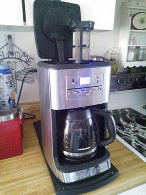 Customer reviews for BLACK+DECKER 12-Cup Programmable Coffee & Tea Maker, Stainless  Steel, CM3005S | Walmart.com