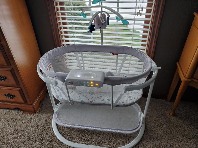 fisher price soothing motions bassinet walmart