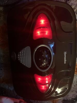 homedics vibration foot massager with heat walmart Homedics Vibration Foot Massager with Soothing Heat, Gray main image 1