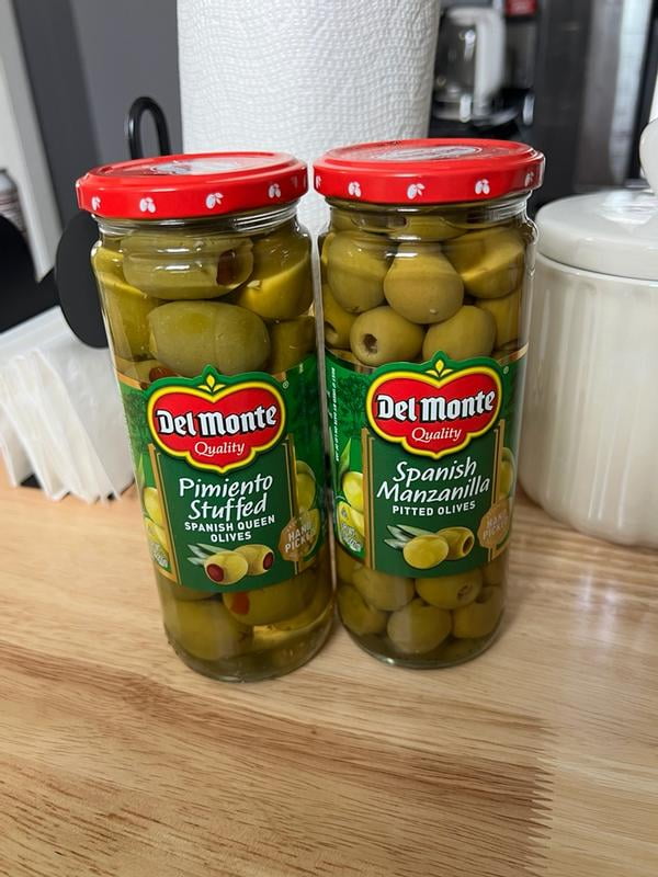 Del Monte® Spanish Manzanilla Pitted Olives, 8 oz. Jar - Walmart.com