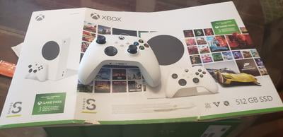 Microsoft Xbox Series S Bundle: 1.5TB SSD, Mytrix HDMI, White