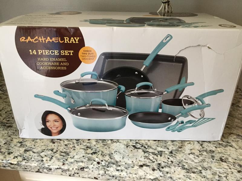 Fingerhut - Rachael Ray Classic Brights Kitchen in a Box 14-Pc
