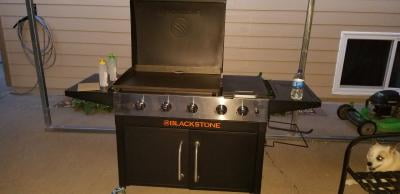 Blackstone range top top combo with bonus fryer