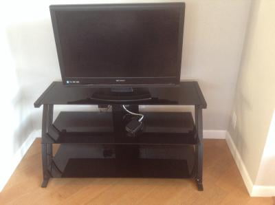 Sauder Deco Panel TV Stand for TVs up to 42