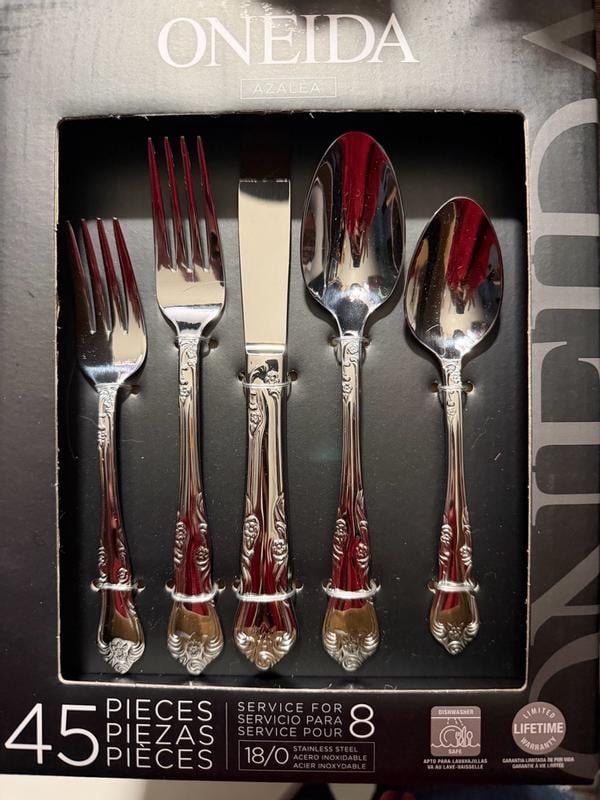 Customer reviews for Oneida Azalea 45-Piece Mirror 18/0 Stainless