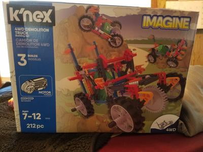 knex 4wd demolition truck