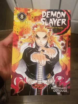 Mangá Demon Slayer Vol. 08 Original - Envio no mesmo dia - ShopDG