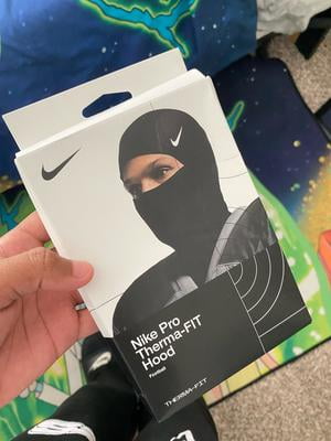 Nike Pro Hyperwarm Hood - Dri-Fit Fabric, Lightweight