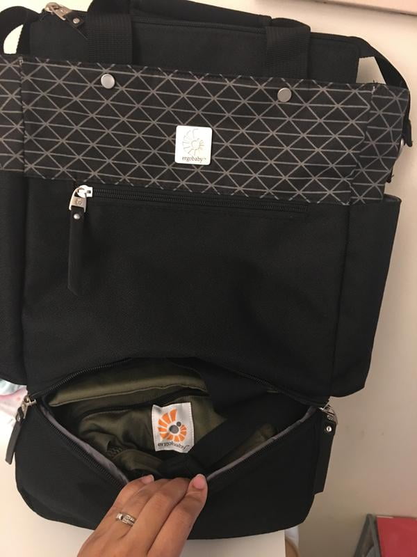 ergobaby carry on tote diaper bag