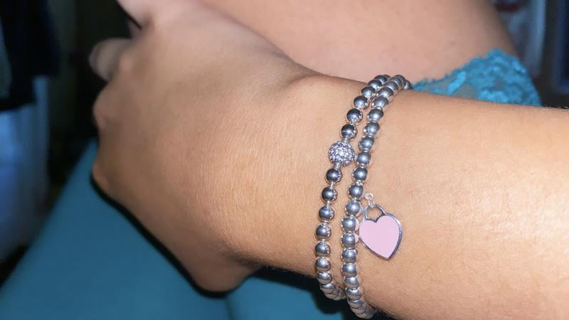 PANDORA Beads & Pave Bracelet ブレスレット 19cm 598342CZ-19 PANDORA Beads & Pave Bracelet Size 19 - 598342CZ-19