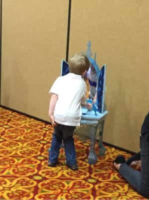 disney frozen enchanted vanity