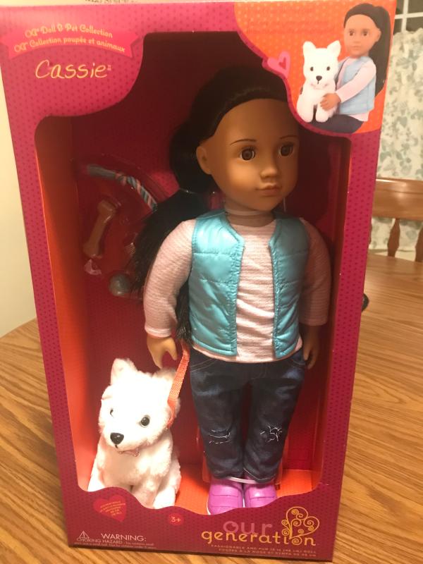 our generation doll megan