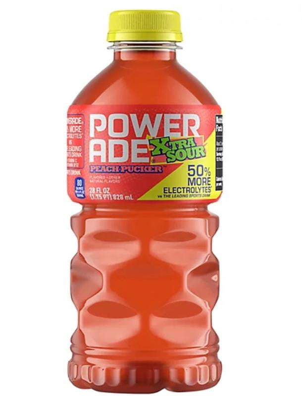 Powerade Xtra Sour Variety Pack Sports Drink, 20 Fluid Ounce (Pack