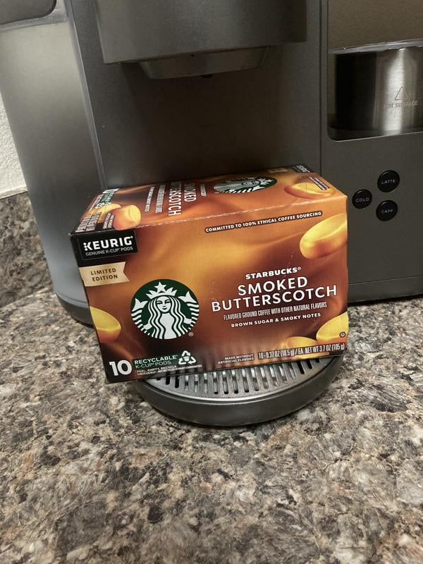 starbucks smoked butterscotch coffee pods Starbucks Smoked Butterscotch Coffee K-Cup Single Serve Pods - 10 count starbucks smoked butterscotch coffee pods Starbucks Smoked Butterscotch Coffee K-Cup Single Serve Pods - 10 count
