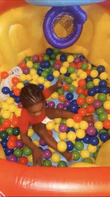 little tikes slam dunk ball pit