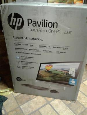 HP All In One Pavilion Computer 24-b016 24 i3-6100T 3.20GHz 8GB RAM HP All In One Pavilion Computer 24-b016 24 i3-6100T 3.20GHz 8GB RAM