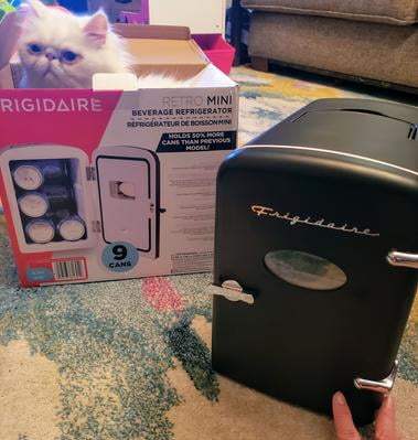 mini 9 can fridge