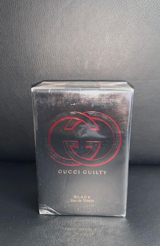 新品未使用GUCCI GUILTY BLACK 75ml 香水 Black Pour Homme 3 oz by Gucci For Men | UPC - 737052626383