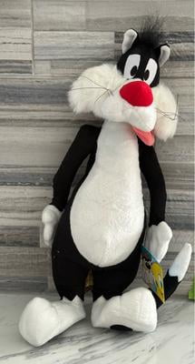 Looney Tunes Sylvester The Cat Figure, Stuffed, 13 Inches