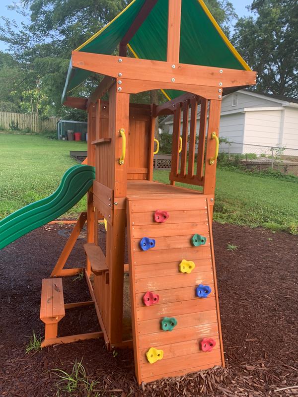 Backyard Discovery Somerset Wood Swing Set Backyard Discovery