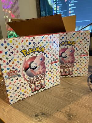 Pokemon Booster Box Japanese SV2a Factory Sealed 151 POKEMON