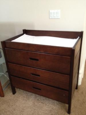 Baby Mod Modena 3 Drawer Changing Table Choose Your Finish