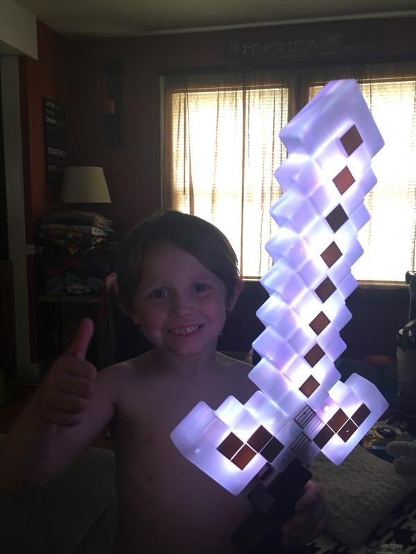 16+ Minecraft Light Up Sword