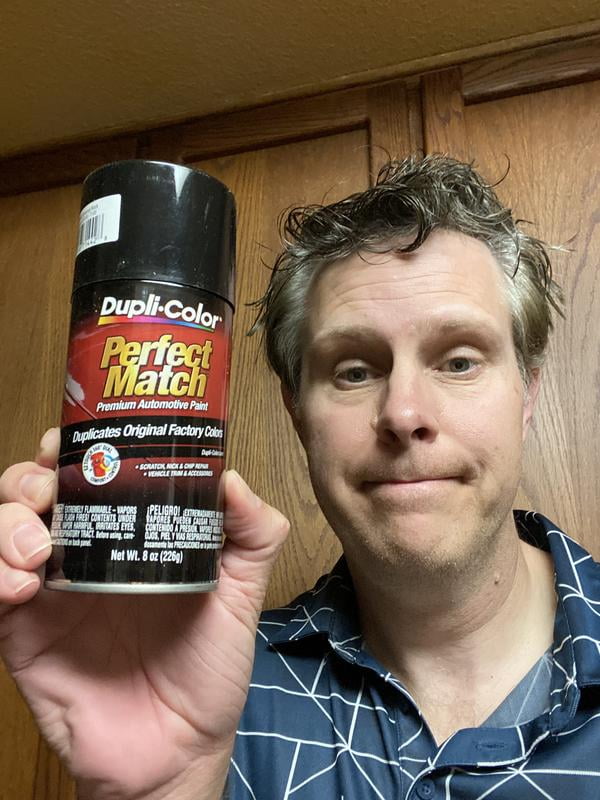 Grab A 6-Pack Of Duplicolor Perfect Match Gloss Black Aerosol – Great For Touch-Ups & Projects