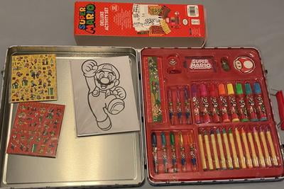 Nintendo Super Mario Art Activity Set, 500+ Pieces, for Boys and