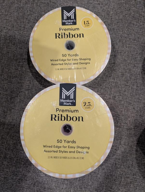 Customer reviews for Member's Mark Premium Wired Spring Ribbon, 6 pk.