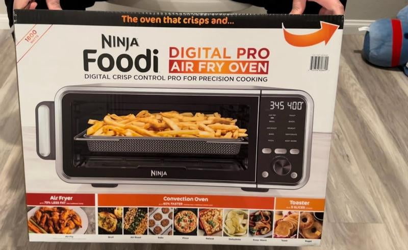 Ninja SP301 Digital Air Fryer Oven, Dual Heat XL Family-Sized 13