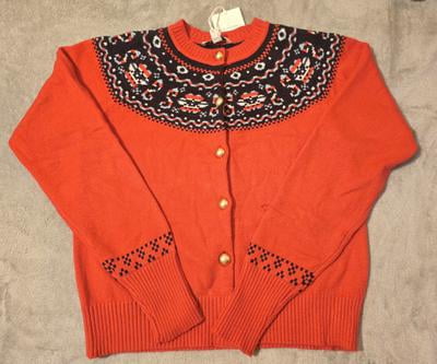 Cardigan Sundance Fair Isle Wallace Fair Taglia XL &ndash; Nuovo Con Etichette &ndash; Catalogo $168